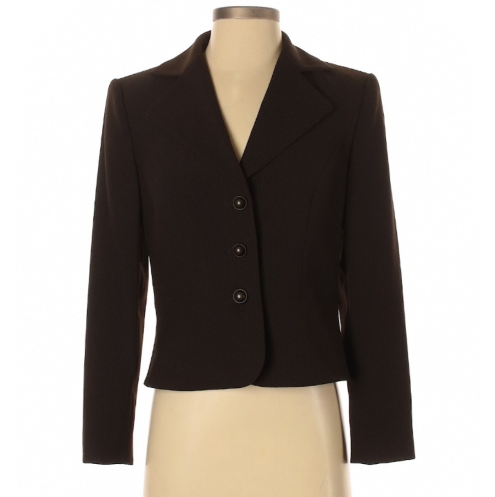 Isabel & Nina Blazer, Size 4, Brown